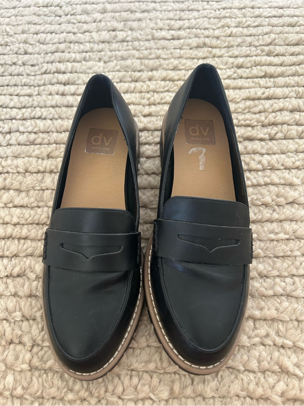 DV by Dolce Vita Catalina black loafers Size 8 - Picture 3 of 10